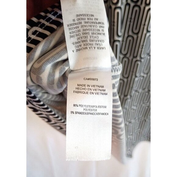 Laundry by Shelli Segal Geometric Print Dress Size 10 Sleeveless Casual - Picture 3 of 9